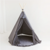 Grey Fairy Teepee For Kids with Tulle - Image 5