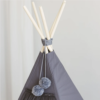Grey Fairy Teepee For Kids with Tulle - Image 3