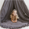 Grey Fairy Teepee For Kids with Tulle - Image 4